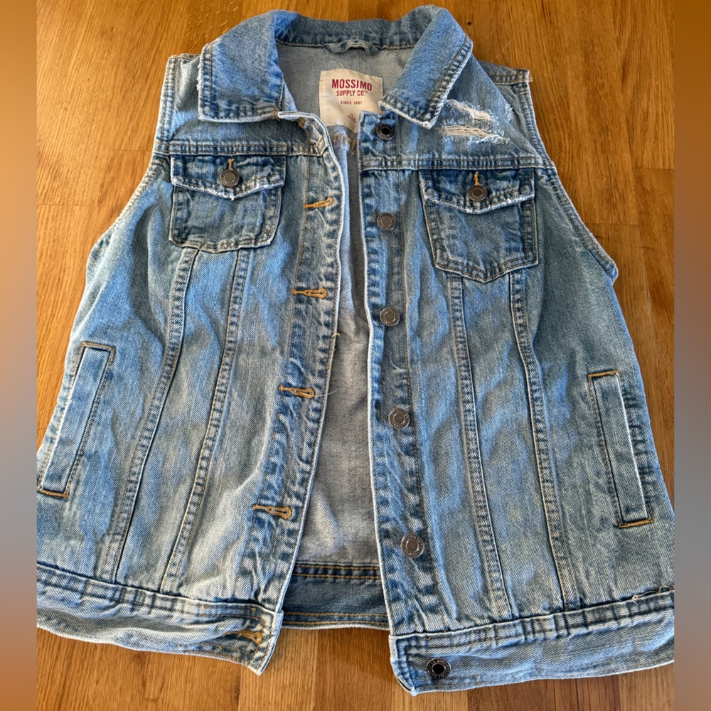 Mossimo Denim Vest size M
